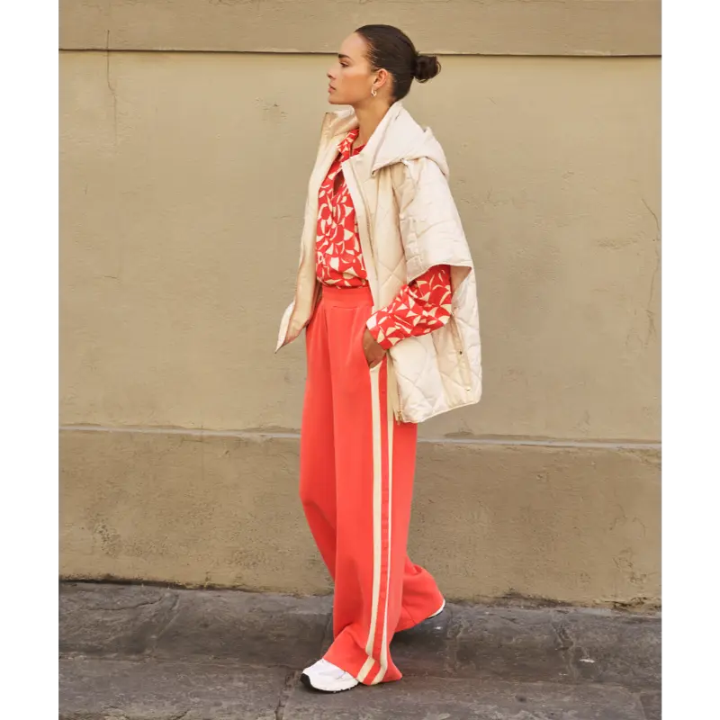 EsQualo_Spring-2026_479_SP26.05006_5 Esqualo Broek SP26.05006 479 Chili Red