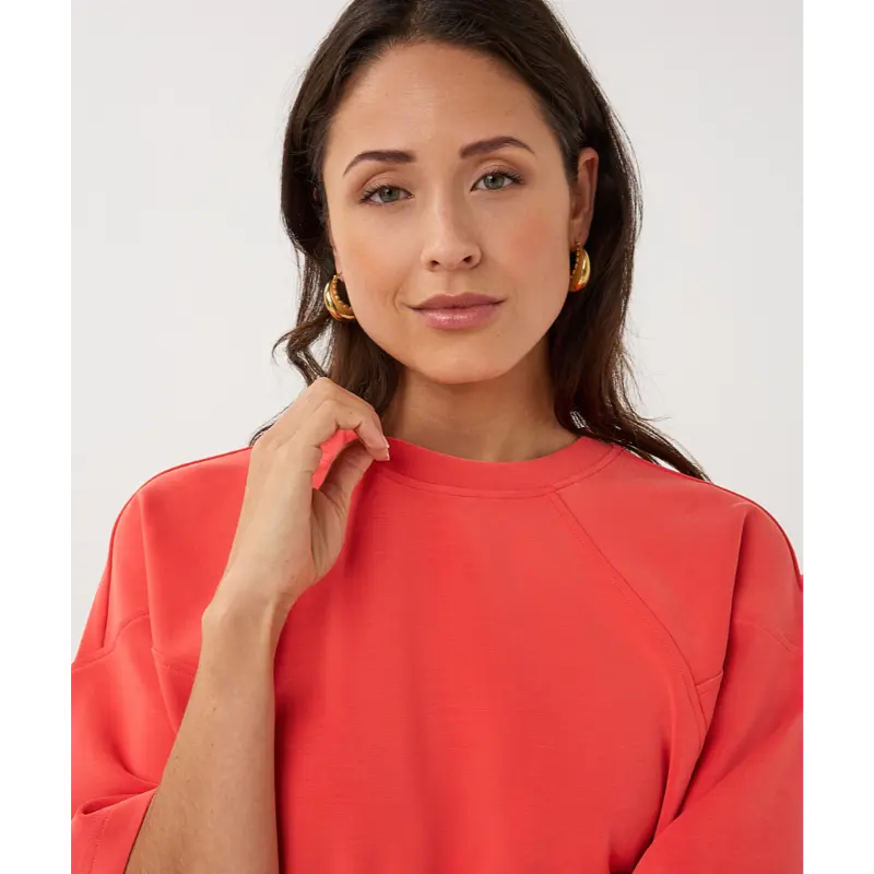 EsQualo_Spring-2026_479_SP26.05007_8 Esqualo Sweater SP26.05007 479 Chili Red