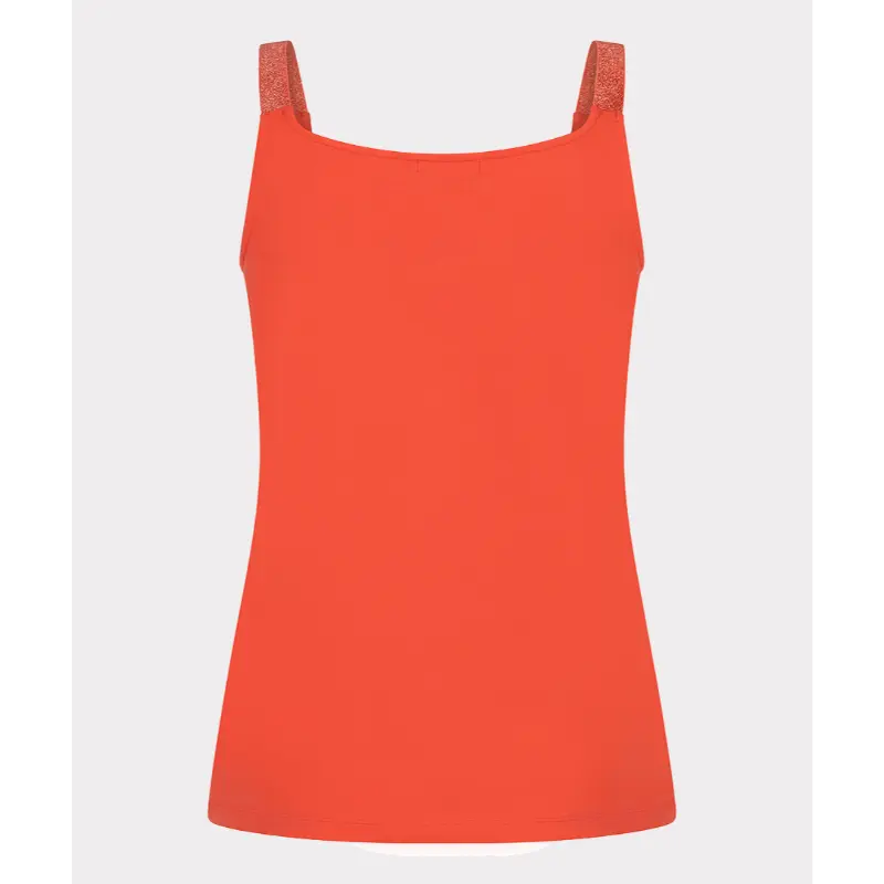 EsQualo_Spring-2026_479_SP26.30010_2 Esqualo Top SP26.30010 479 Chili Red