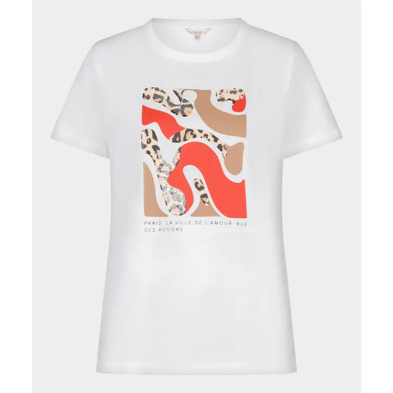 EsQualo_Spring-2026_976_SP26.05014 Esqualo T-Shirt SP26.05014 976 Off White