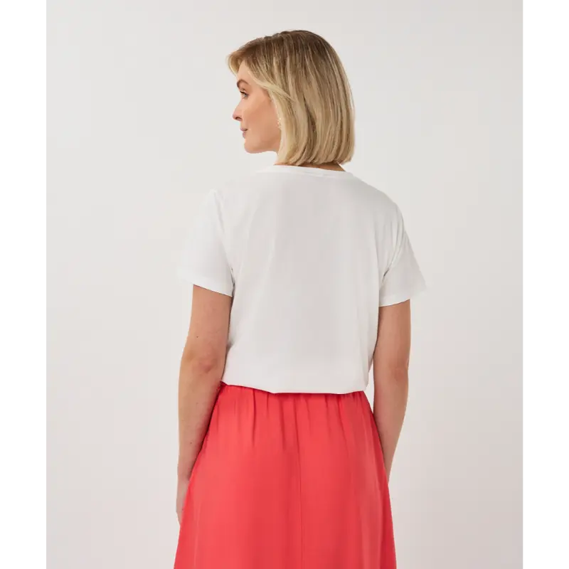 EsQualo_Spring-2026_976_SP26.05014_7 Esqualo T-Shirt SP26.05014 976 Off White