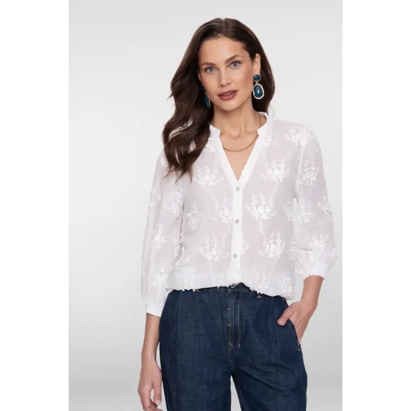 Geisha-Fashi_summer-2026_10_63230-26 Geisha Blouse 63230-26 10 Off-White