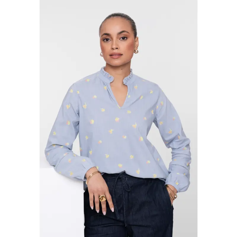 Geisha-Fashi_summer-2026_150_63243-20 Geisha Top 63243-20 150 Blauw