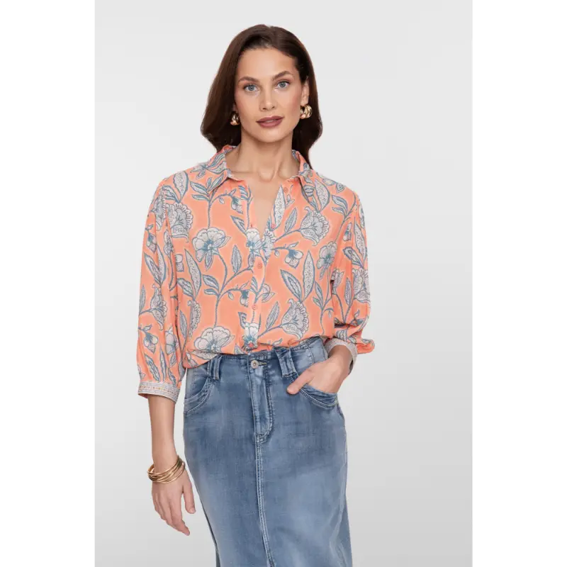 Geisha-Fashi_summer-2026_220_63201-20 Geisha Blouse 63201-20 220 Multicolour