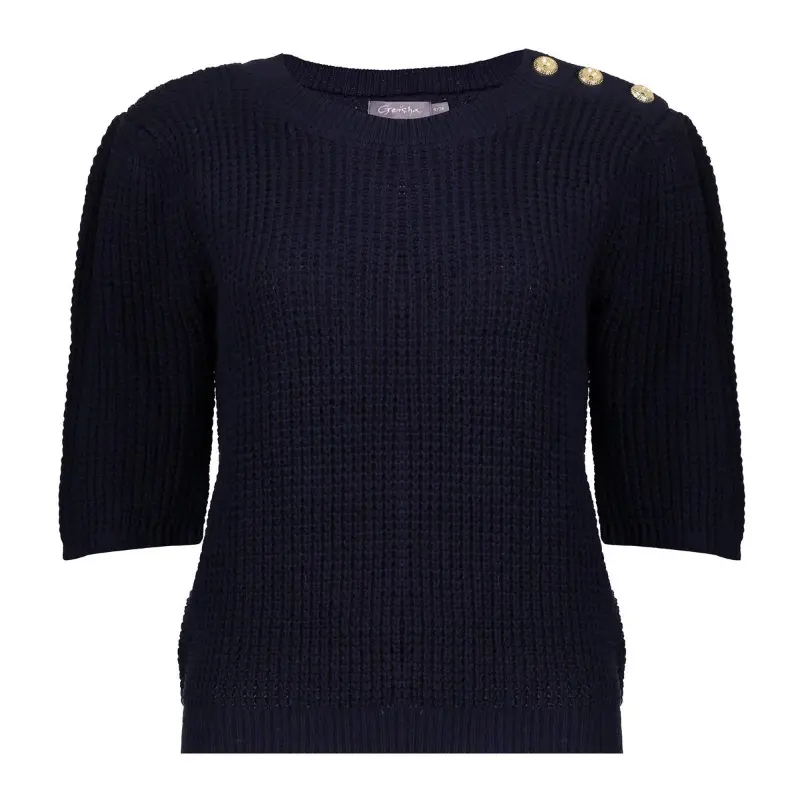 Geisha-Fashi_summer-2026_675_64042-29_2 Geisha Trui 64042-29 675 Donker blauw