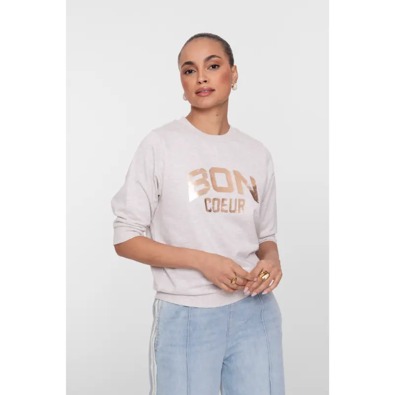 Geisha-Fashi_summer-2026_715_62071-24 Geisha Sweater 62071-24 715 Beige Melange