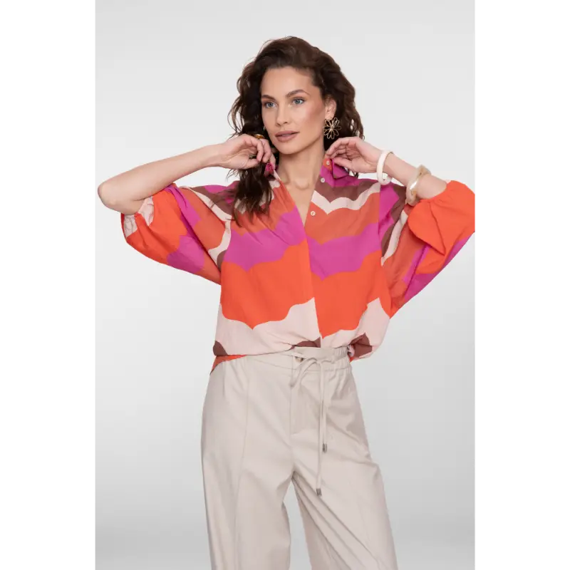 Geisha-Fashi_summer-2026_718_63216-20_6 Geisha Blouse 63216-20 718 Multicolour