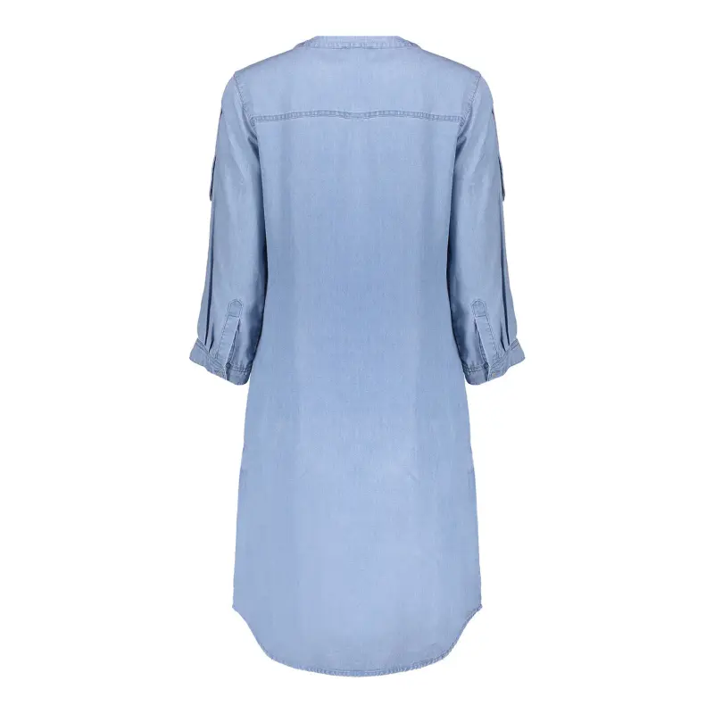 Jet Blauw5 Geisha Jurk Jet 830 Bleached Denim