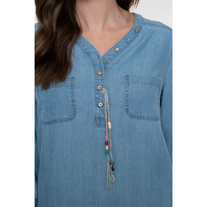 Jet Blauw8 Geisha Jurk Jet 830 Bleached Denim