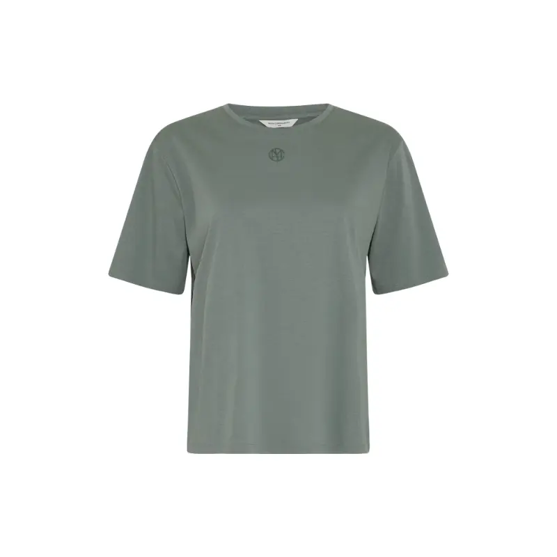 MSCH-Copenha_spring_summer-2026_laurel-w-cilant_18453 Msch Copenhagen T-Shirt Mschmelea 18453 Laurel