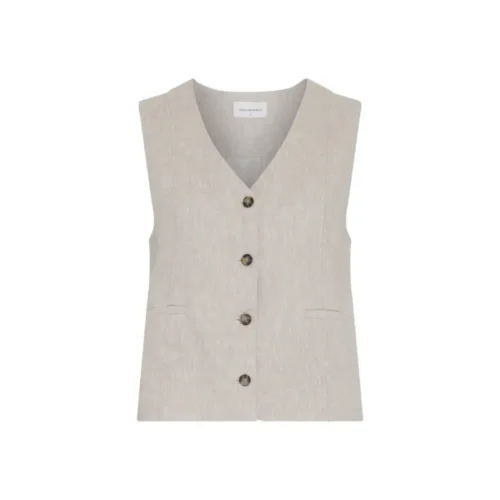 MSCH-Copenha_spring_summer-2026_sand-melange_19897 Msch Copenhagen Gilet Mschviana 19897 Sand Melange