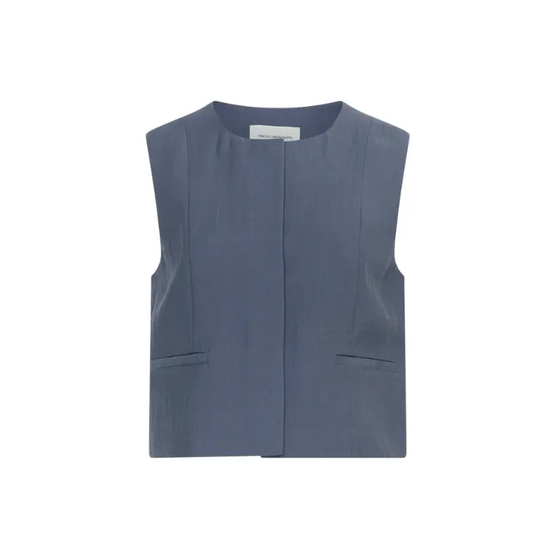 MSCH-Copenha_spring_summer-2026_vintage-indigo_19661 Msch Copenhagen Gilet Mschfrode 19661 Vintage Indigo