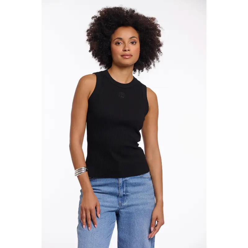 Rino&Pelle_SS26_9900_Filipa.7002622 Rino & Pelle Top Filipa.7002622 9900 Zwart