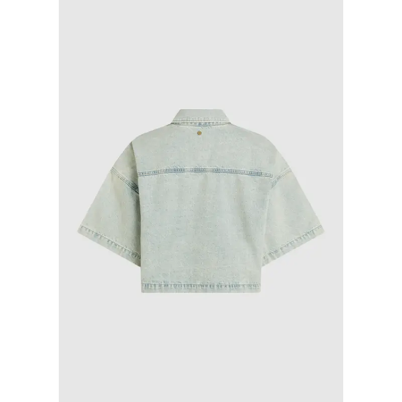 S26_20_-3282-3016-11 Circle of Trust Blouse Denver s26_20_ 3282 Carribean Blue