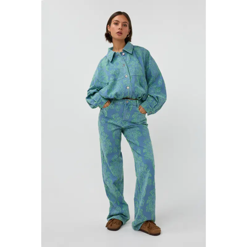 STUDIO-AMAYA_SpringSummer-2026_303_261-ST2 Studio Amaya Blouse Anna 261-ST2 303 Blauw