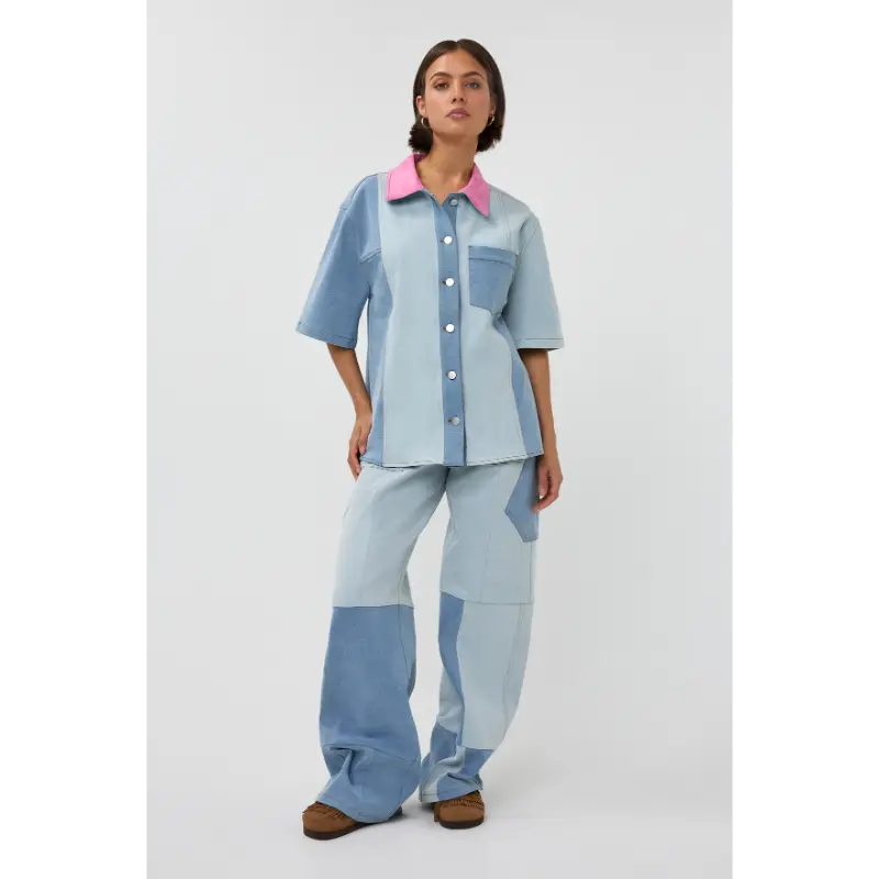STUDIO-AMAYA_SpringSummer-2026_400_261-ST19 Studio Amaya Blouse Indy 261-st19 400 Blue