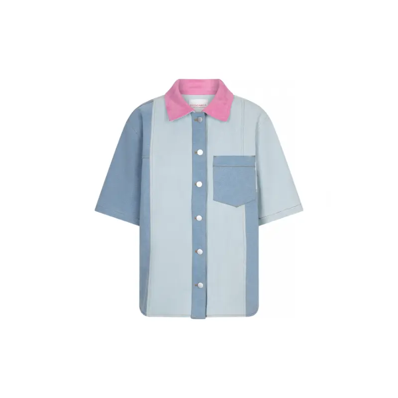 STUDIO-AMAYA_SpringSummer-2026_400_261-ST19_4 Studio Amaya Blouse Indy 261-st19 400 Blue