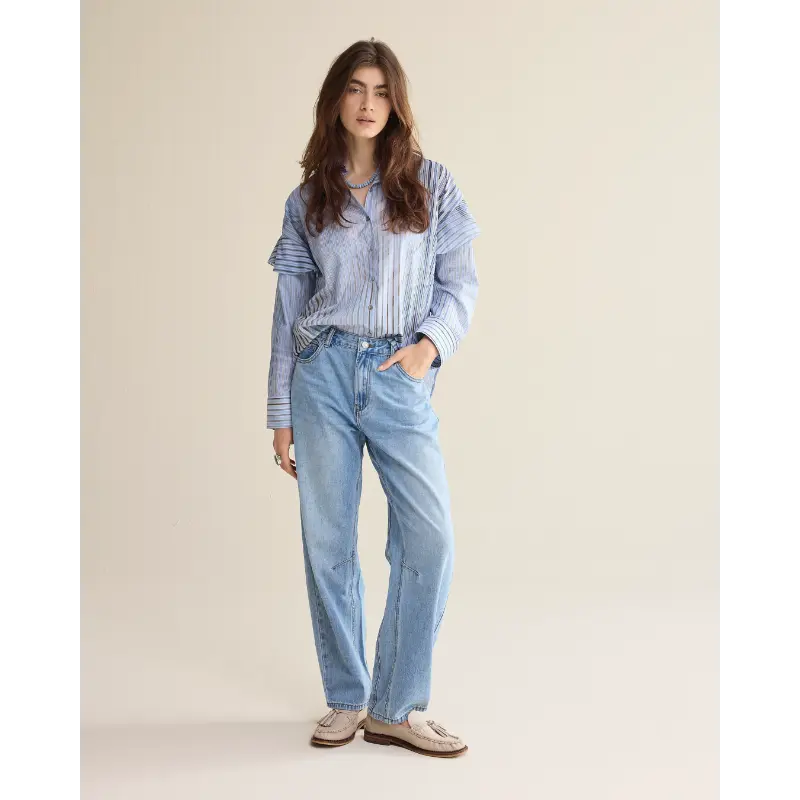 Summum-_spring-2026_423_2s3429-12367_2 Summum Blouse 2s3429-12367 423 Soft Blue