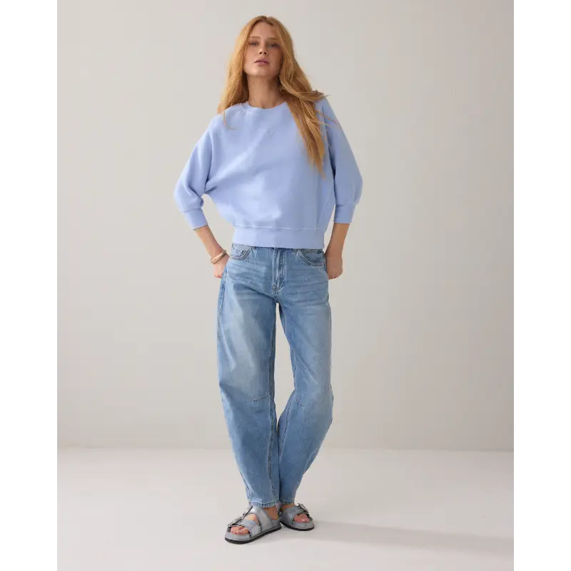 Summum-_spring-2026_423_3s5271-30704_2 Summum Sweater Dames 3s5271-30704 423 Soft Blue