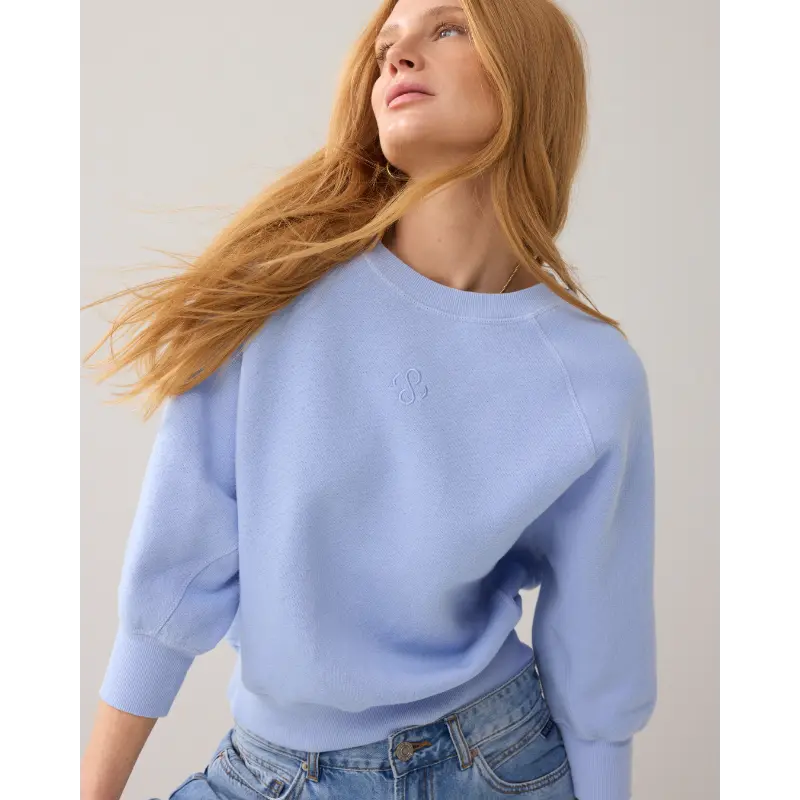 Summum-_spring-2026_423_3s5271-30704_3 Summum Sweater Dames 3s5271-30704 423 Soft Blue