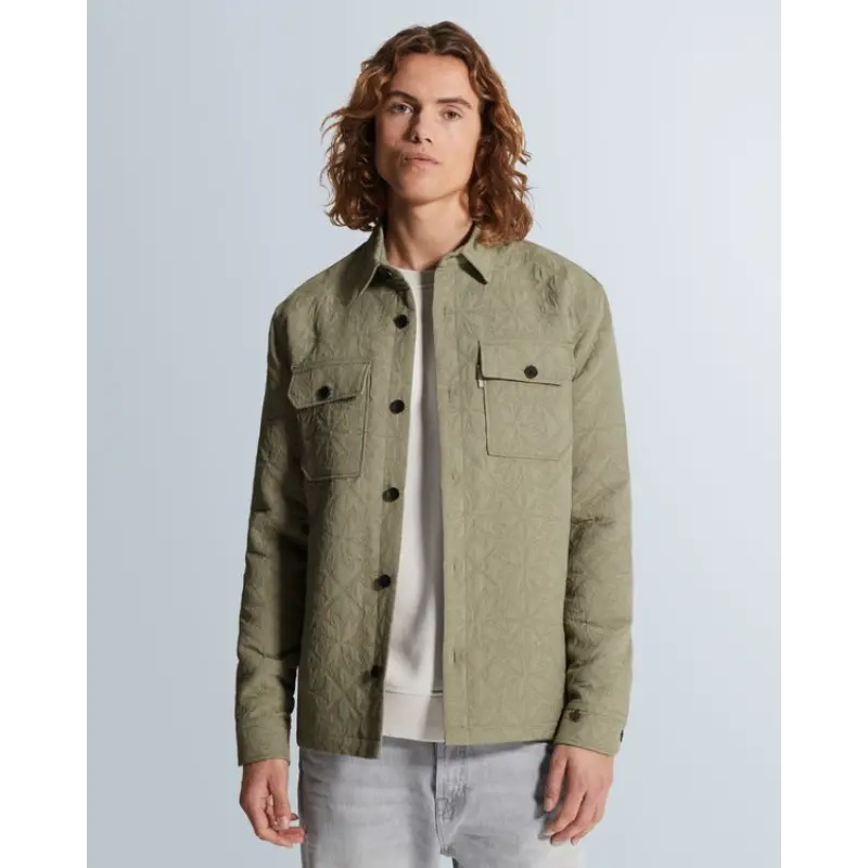 csi26022143 Cast Iron Overshirt CSI2602214 6478 Groen