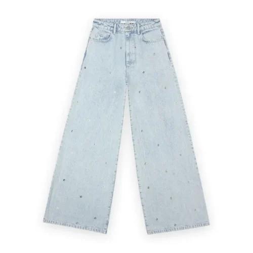 h-cs26m02 Vintage Blue5 Homage Jeans Palazzo H-CS26M02 Vintage Blue