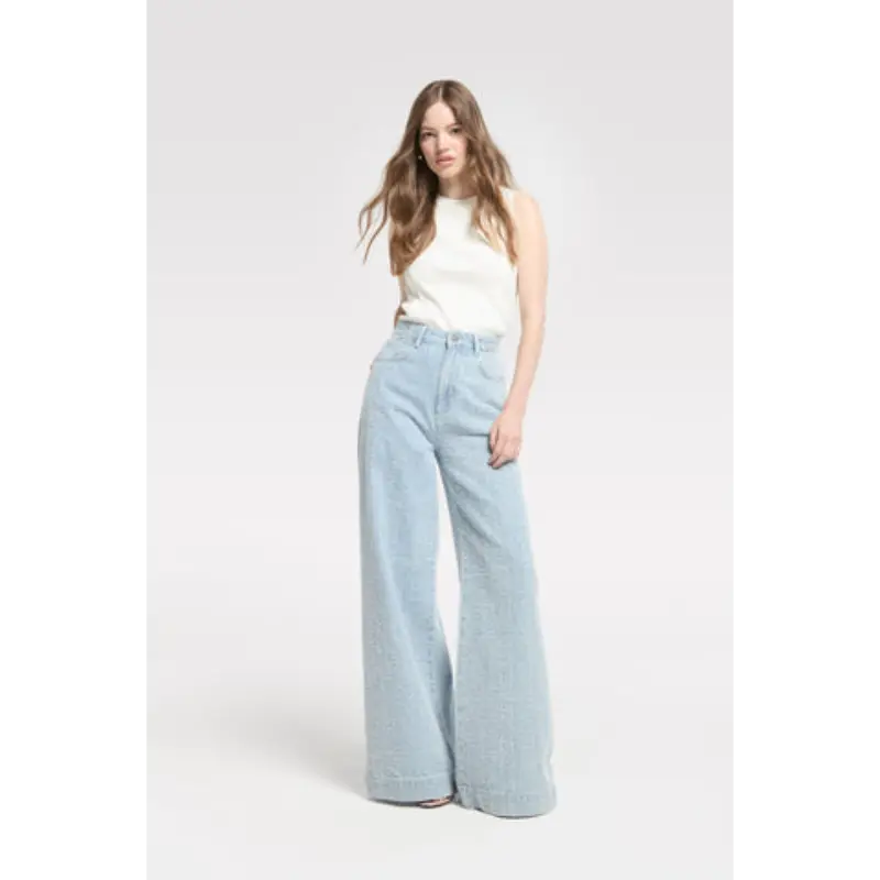 h-cs26m03 Clear Blue2 Homage Jeans H-CS26M03 Clear Blue