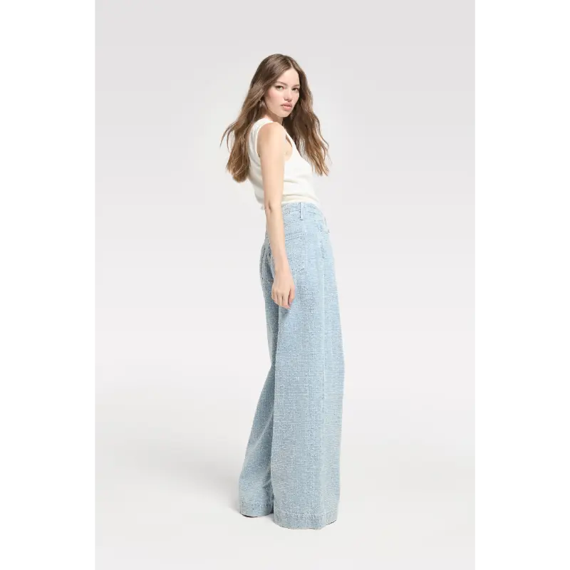 h-cs26m03 Clear Blue3 Homage Jeans H-CS26M03 Clear Blue