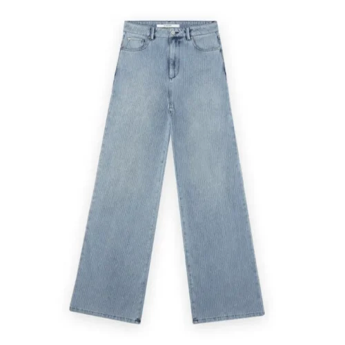 h-cs26m48 Stripe Blue2 Homage Jeans James H-CS26M48 Stripe Blue