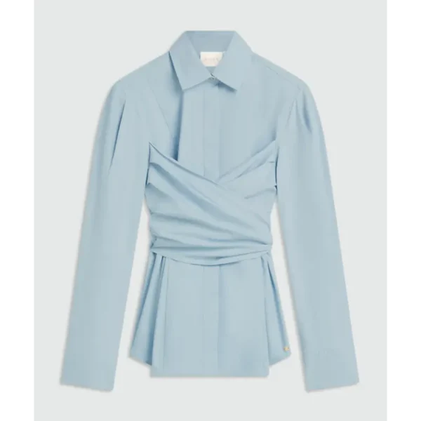 luann_fresh-blue_jv-2602-0104-394_spring-26-drop-2_still_201 Josh V Blouse Luann JV-2602-0104 394 Fresh Blue