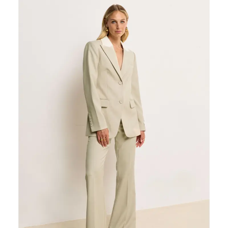 nila_ecru-melange_jv-2602-0302-296_spring-26-drop-2_add_401 Josh V Blazer Nila JV-2602-0302 296 Ecru Melange