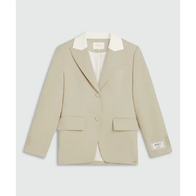 nila_ecru-melange_jv-2602-0302-296_spring-26-drop-2_still_201 Josh V Blazer Nila JV-2602-0302 296 Ecru Melange