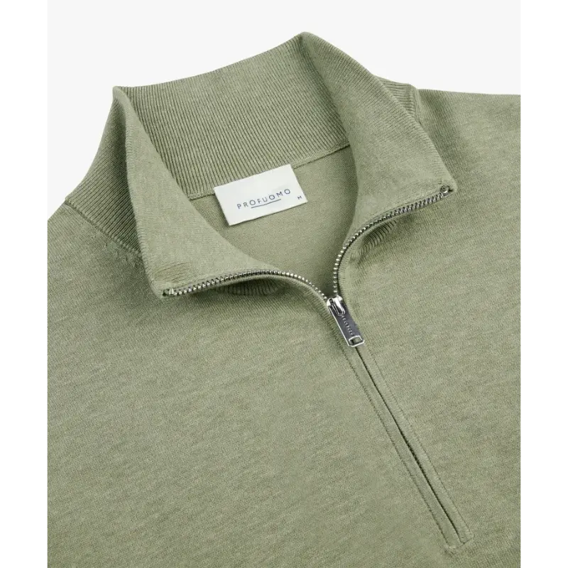 ppxj10008d-5 Profuomo Trui PPXJ10008d Groen