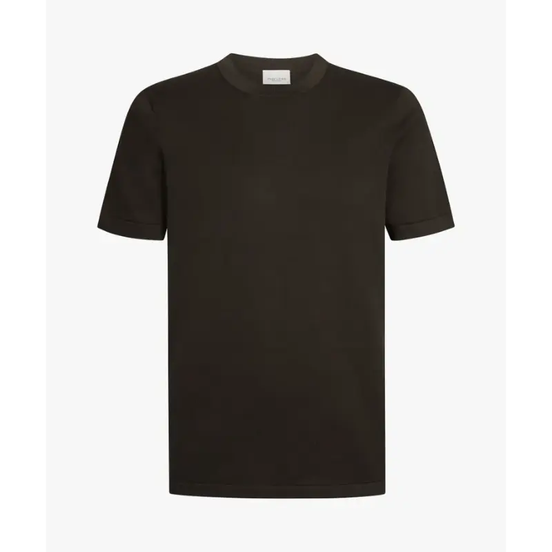 ppxt10009b-6 Profuomo T-Shirt PPXT10009b Brown