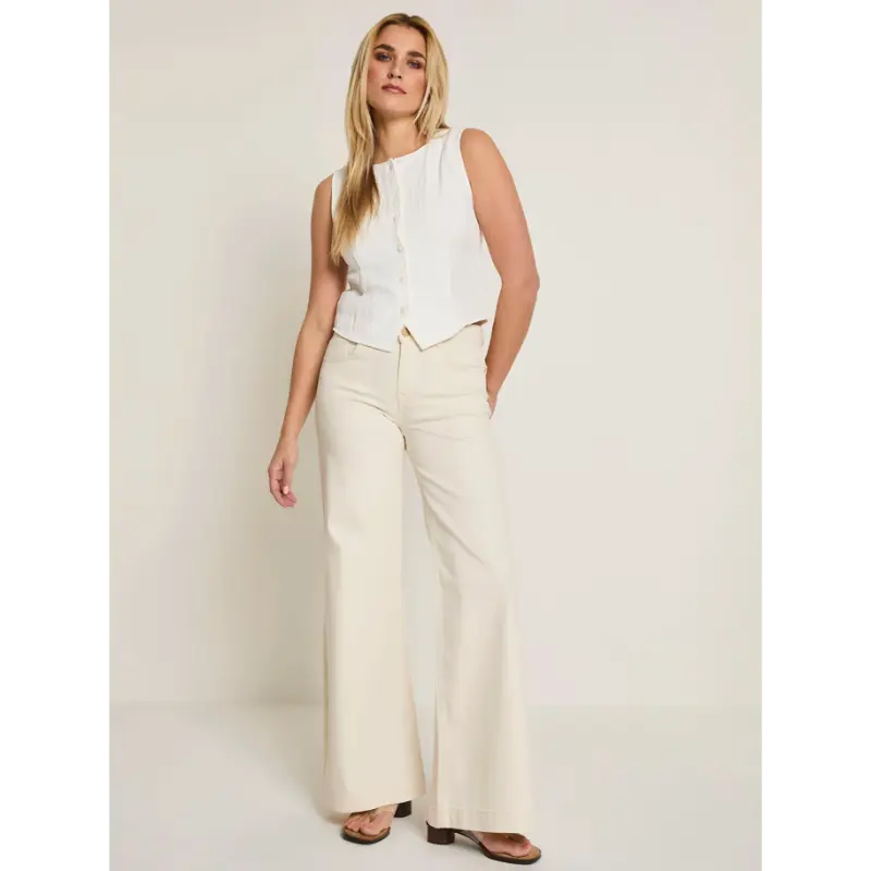 ss261.0053661 Parami Broek Scotty SS261.005366 Cream