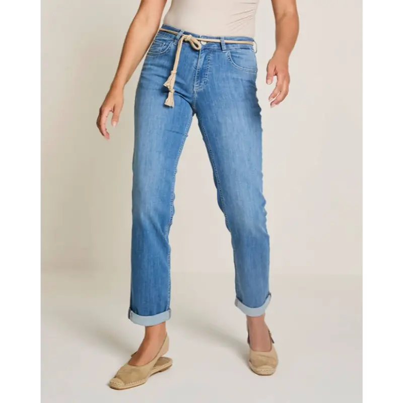 ss261.2660911 Parami Broek Bobby SS261.266091 D198 Light Indigo