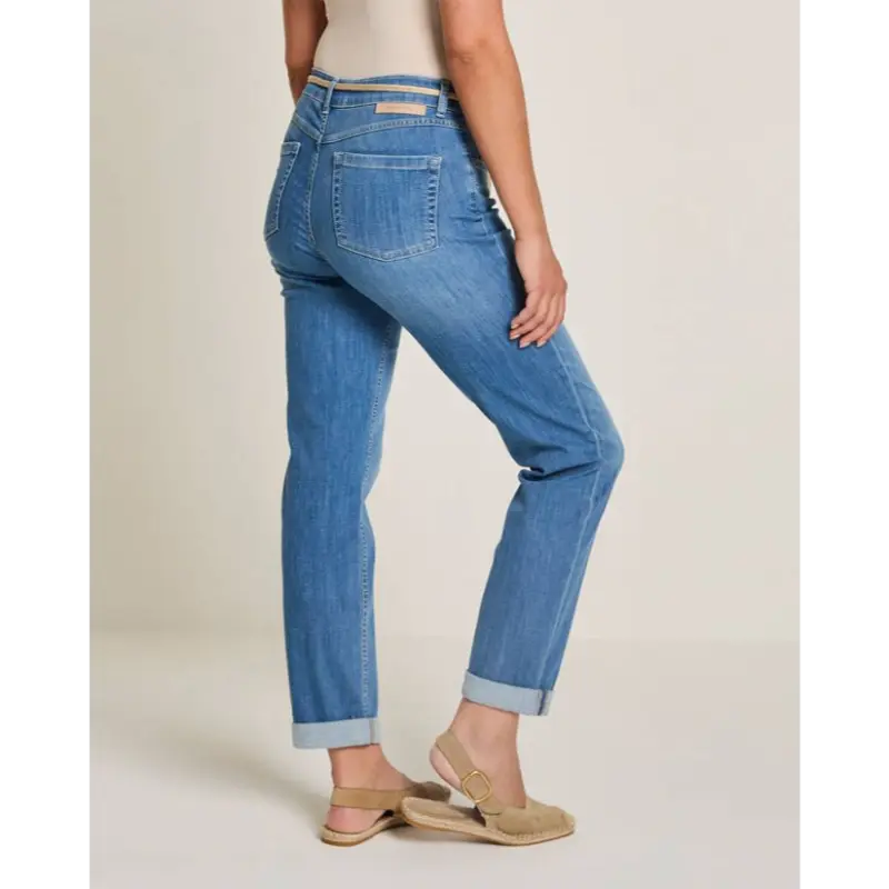 ss261.2660913 Parami Broek Bobby SS261.266091 D198 Light Indigo