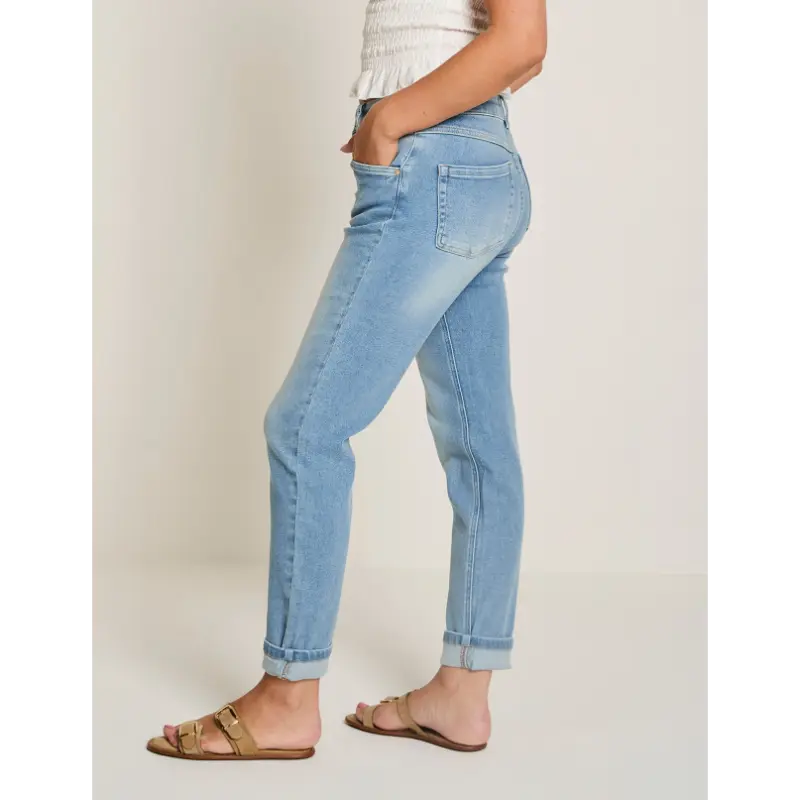ss261.266244-d1431 Parami Broek Bowie SS261.266244 D143 Vintage Blue
