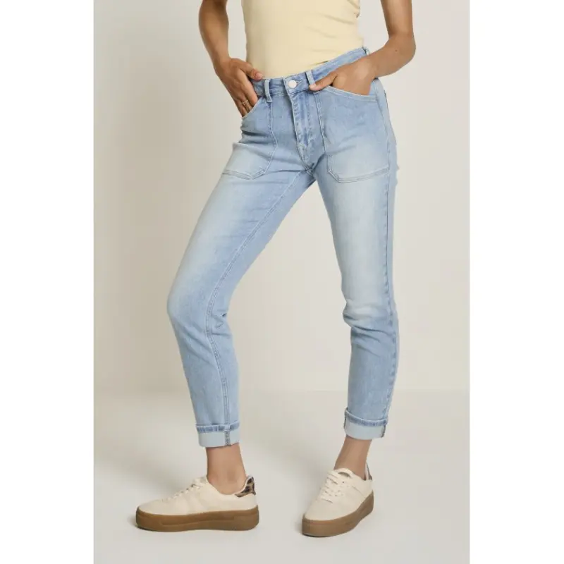 ss261.2663822 Parami Broek Bowie SS261.266382 D82 Light Sky