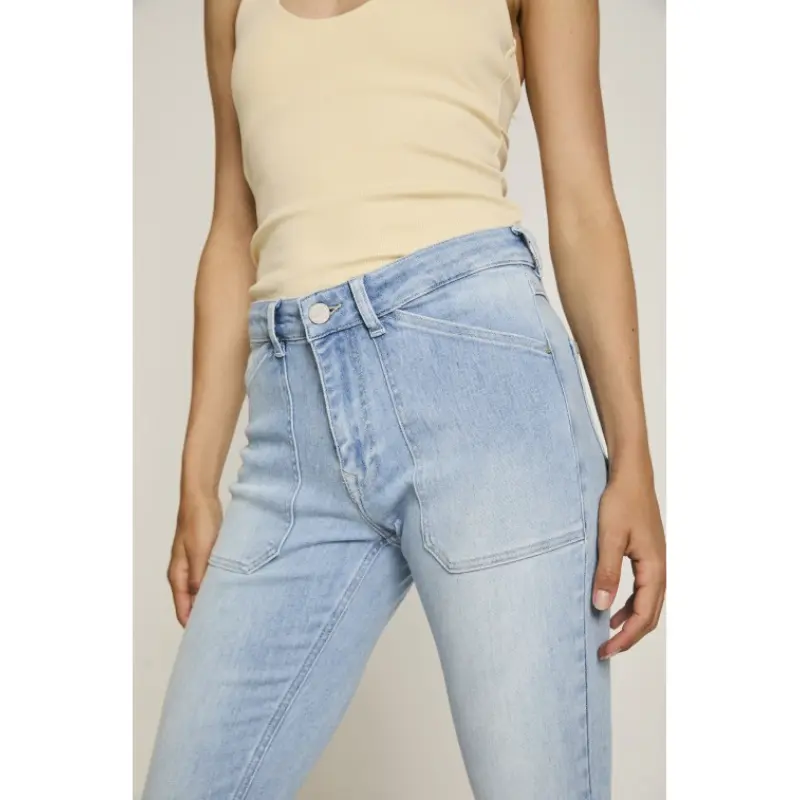ss261.2663823 Parami Broek Bowie SS261.266382 D82 Light Sky