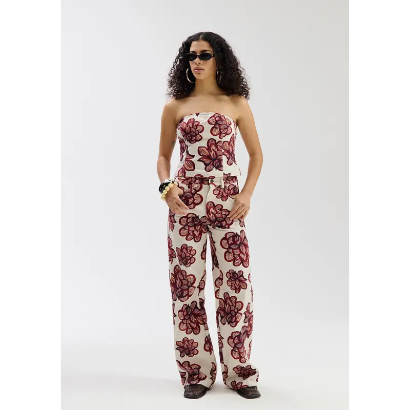 ss26d1042 Harper&Yve Jeans Mayra SS26D104 1277 Desert Flower