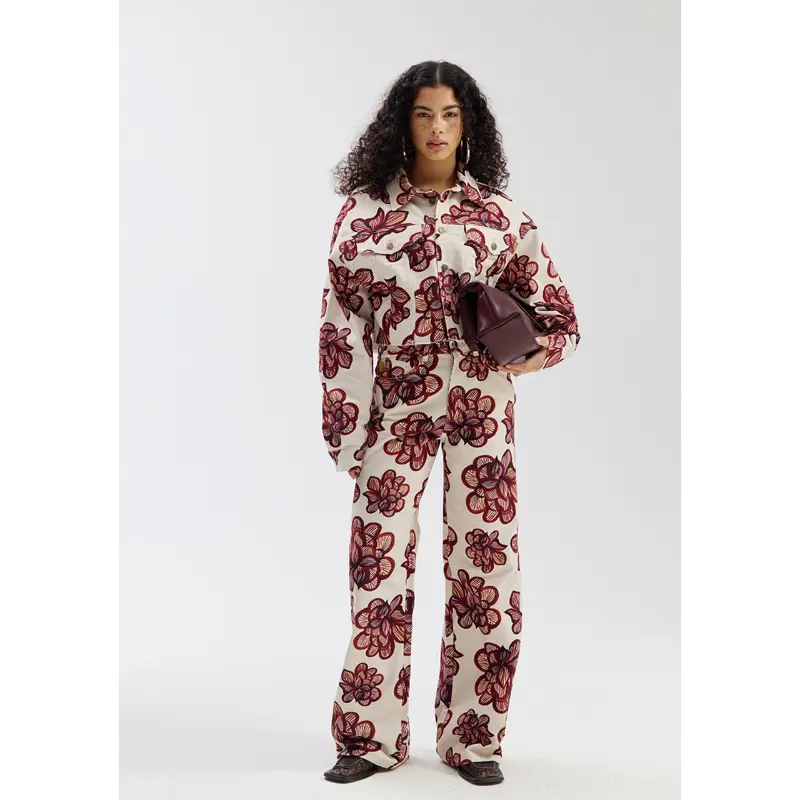 ss26d1046 Harper&Yve Jeans Mayra SS26D104 1277 Desert Flower