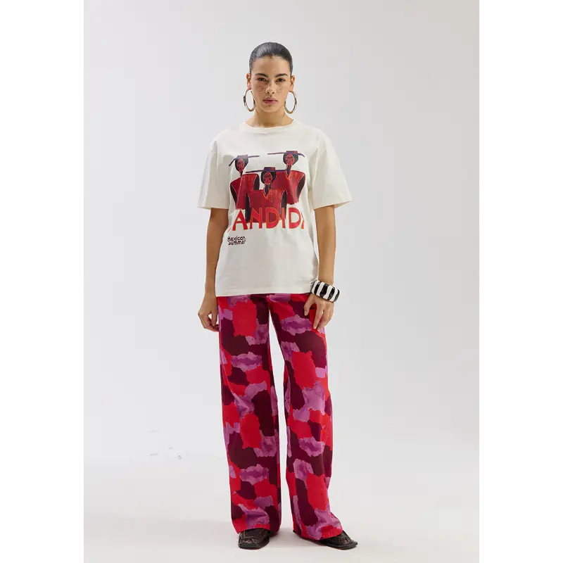 ss26y3041 Harper&Yve T-Shirt Bandida SS26Y304 101 Ecru