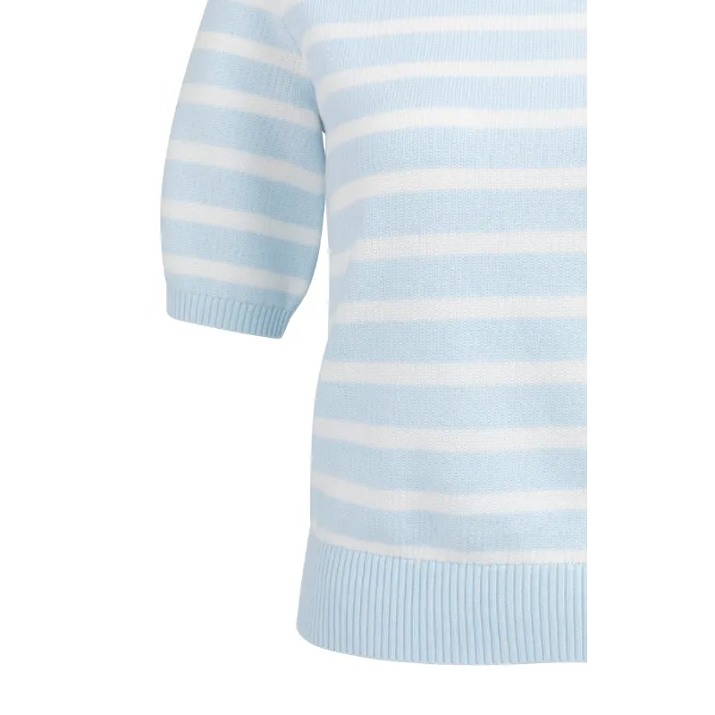 01-000560-6036 Yaya Sweater 01-000560-603 990481 Licht Blauw