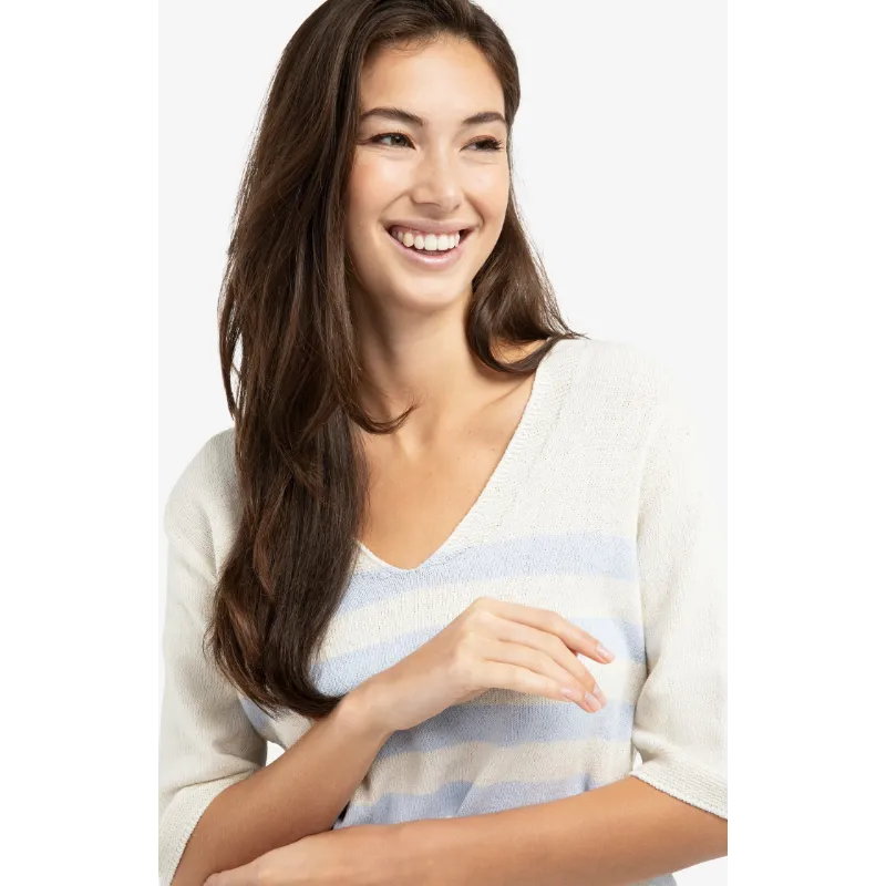 01-000561-6035 Yaya Sweater 01-000561-603 990481 Licht Blauw