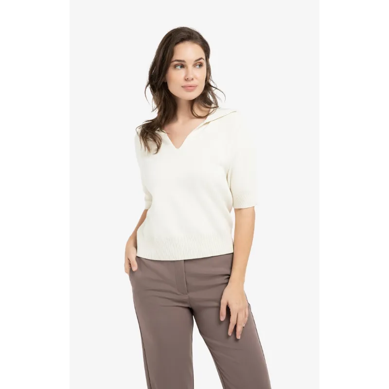 01-000569-6031 Yaya Sweater 01-000569-603 99053 Off-White