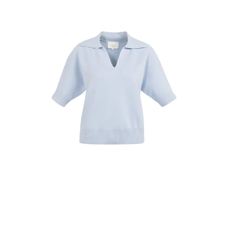 01-000569-6032 (1) Yaya Sweater 01-000569-603 99048 Licht Blauw