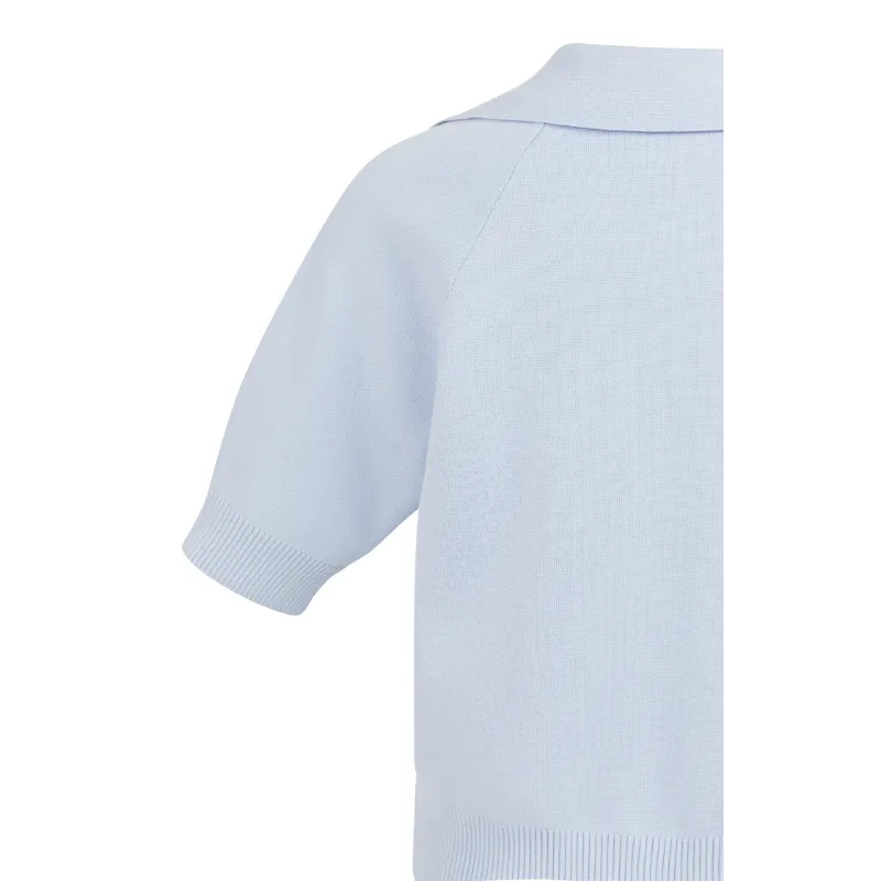 01-000569-6037 Yaya Sweater 01-000569-603 99048 Licht Blauw