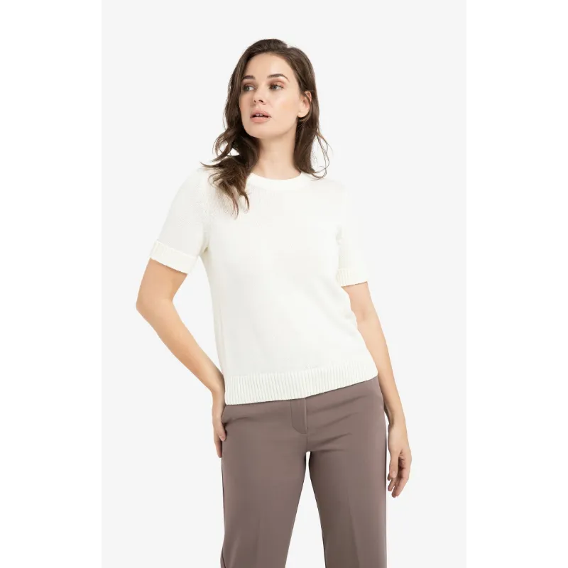 01-000574-6031 (1) Yaya Sweater 01-000574-603 99053 Off-White