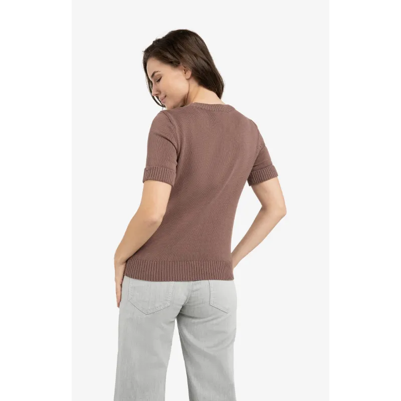 01-000574-6034 Yaya Sweater 01-000574-603 81312 Taupe